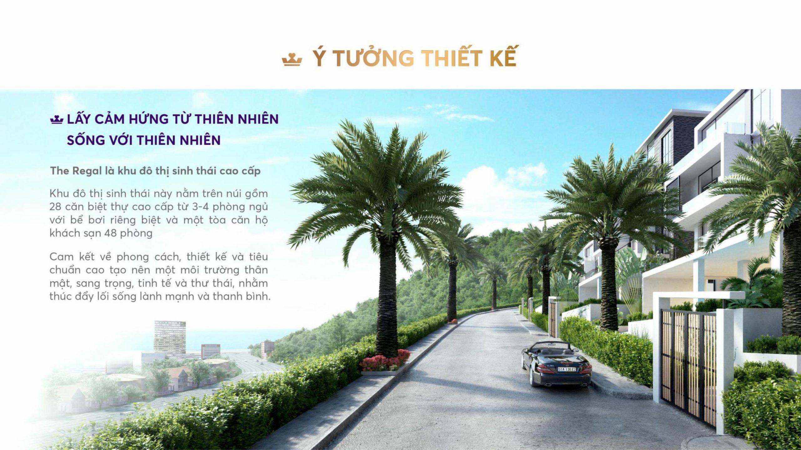 Ý tưởng thiết kế dự án The Núi