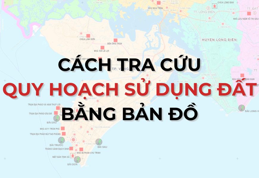 tra cuu quy hoach su dung dat bang ban do