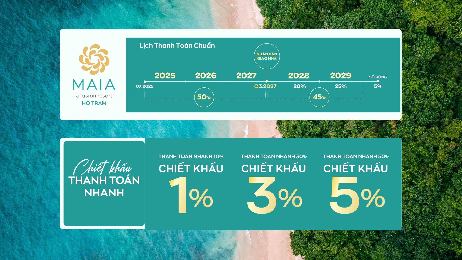 chinh sach thanh toan maia resort ho tram