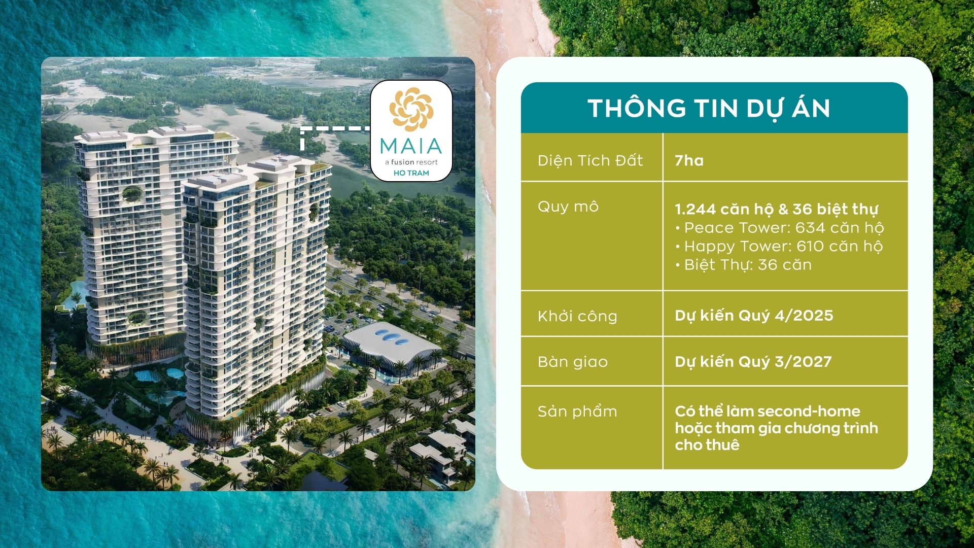 tong quan maia resort ho tram