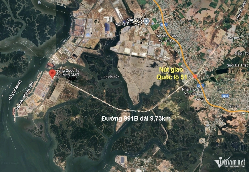 du an duong 991b